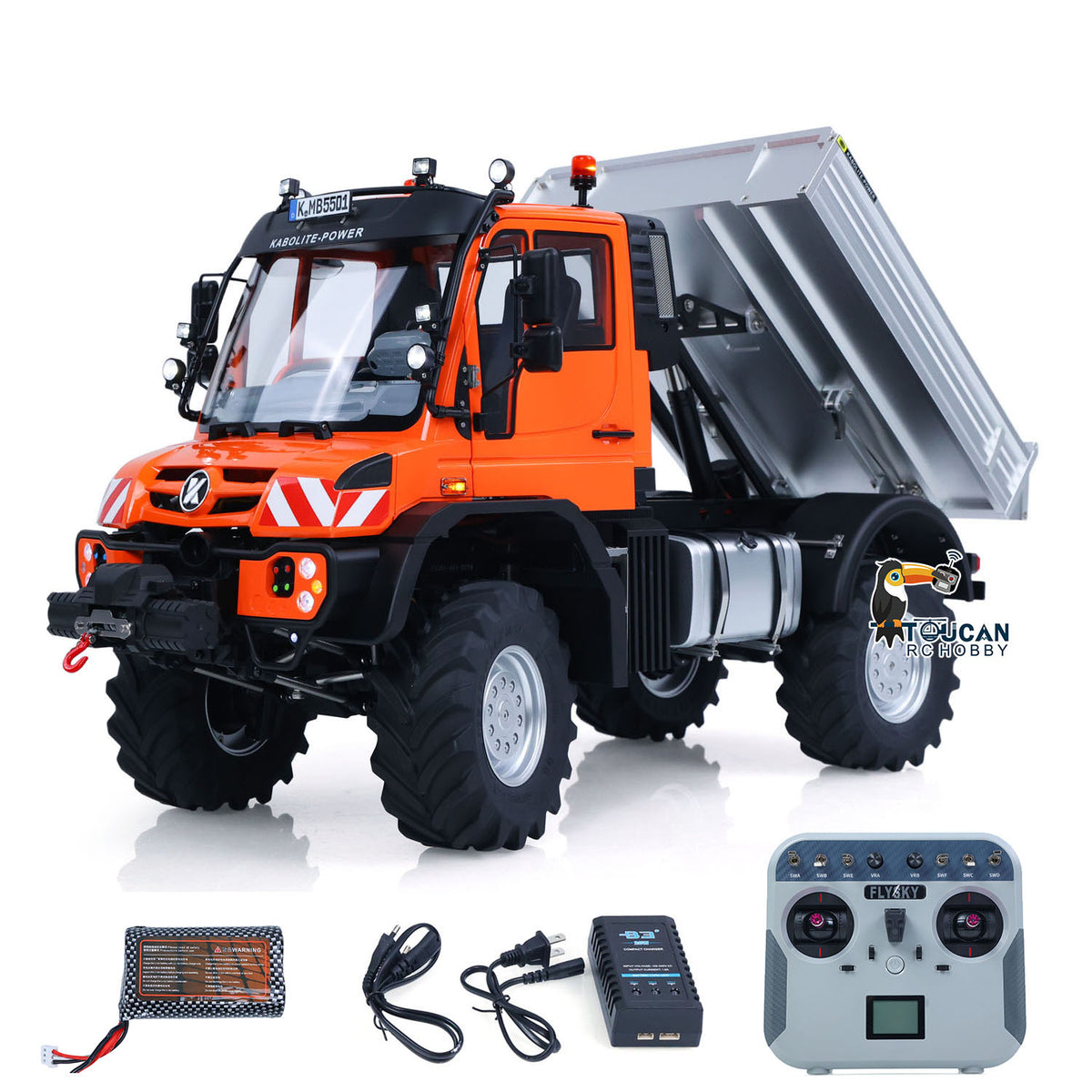 Fast Free Shipping for EU RTR 1/14 KABOLITE K5501 RC Off Road Car Dumper Model Radio Control All Terrain Vehicle Light Truck Axle Locks Electric Winch