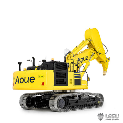 1/14 LESU RC Metal Excavator Model PC500 Radio Control Hydraulic Crawler Digger Machine with Rock Arm LED Lighting System