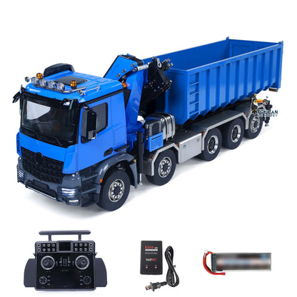 Camion grue hydraulique RC 10x10 1/14 Dumper complet RTR XRLite Radio