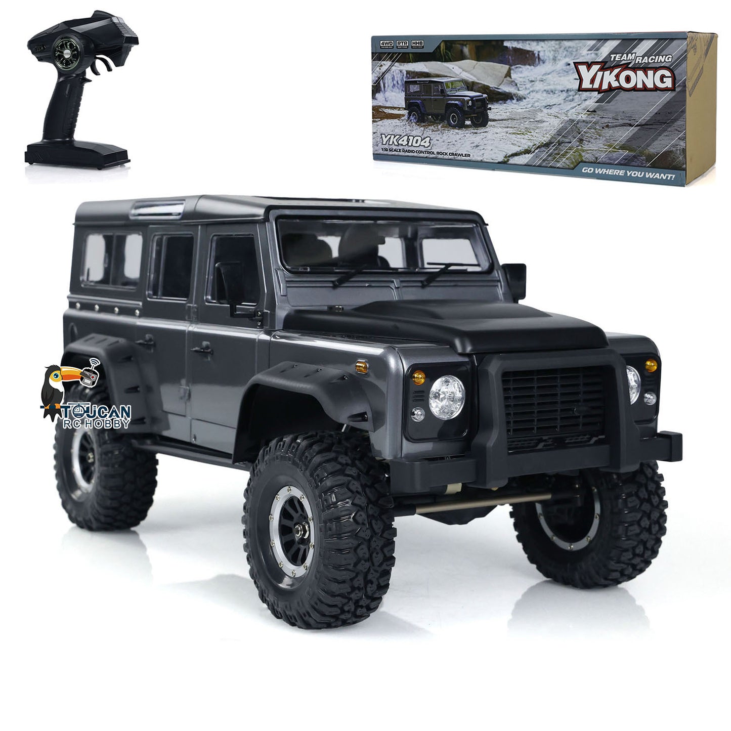 YIKONG YK4104 1/10 RC Crawler 4x4 Geländewagen