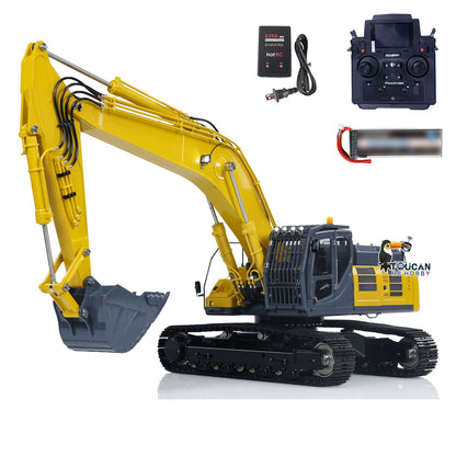 1/14 LESU Hydraulic RC Excavator AOUE-SK500 RTR Control