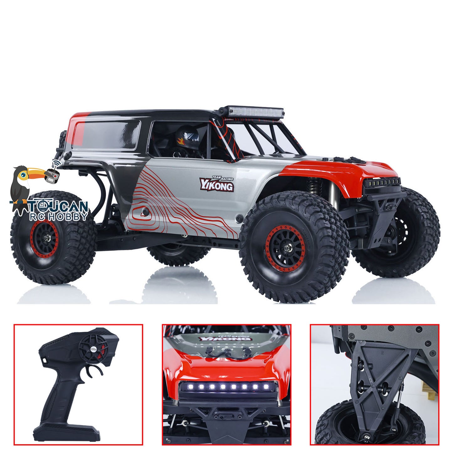 YIKONG YK4073 TB7 4X4 1/7 RC Off-road 4WD RC Car