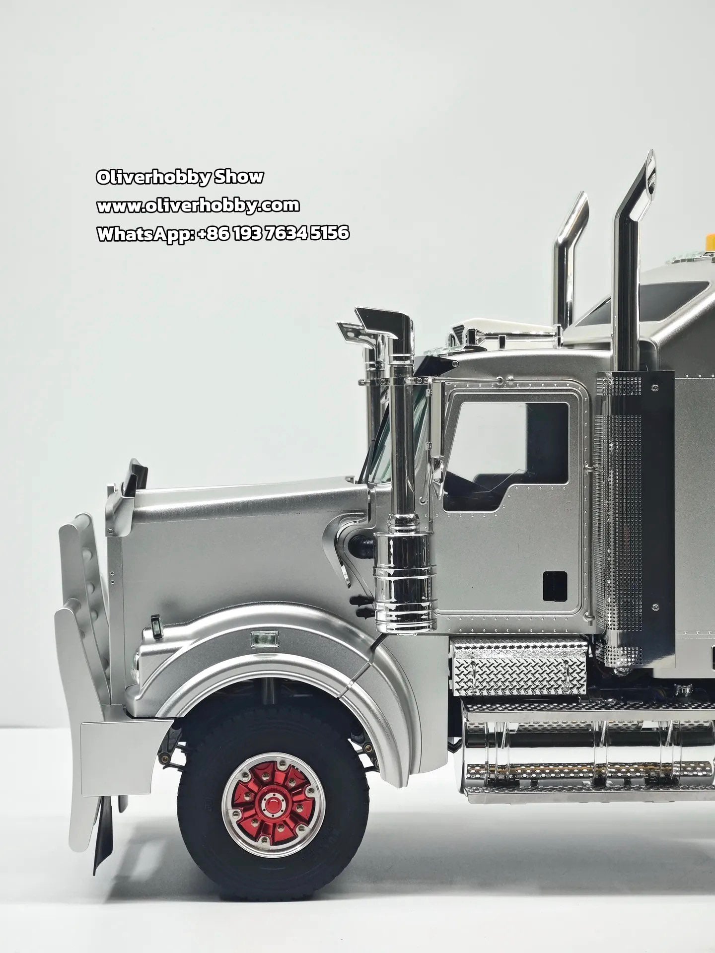 2 Speed W509 1/14 6x4 Metal Radio Control Tractor Truck JDM 518KS RC Lorry Car Motor No ESC Radio Light Sound System ARTR Model