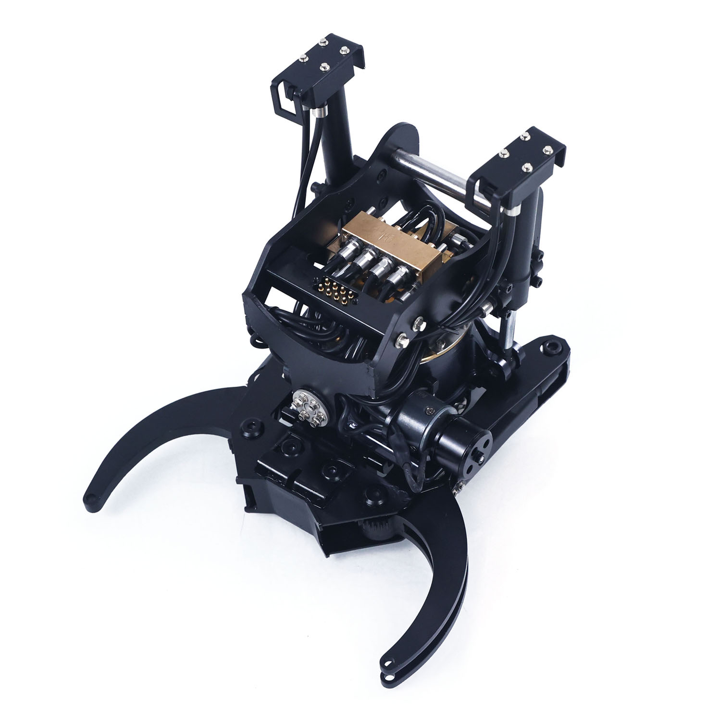 Metal 1/14 Super Frog Remote Control Hydraulic Excavator E400 Pro 9CH Valves RC Digger Stainless Steel Arm Frsky XE Radio