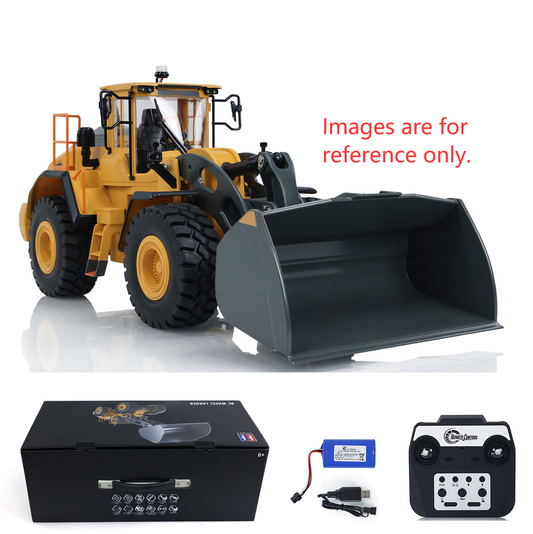 Second Hand US Stock L260H Loader 1/16 Double Eagle E592 RC Loader Remote Control Car Light Sound