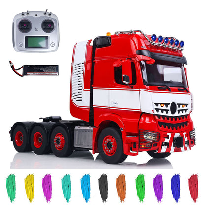 Camion tracteur télécommandé LESU 1/14 8x8 pour voiture télécommandée TAMIYA 3363
