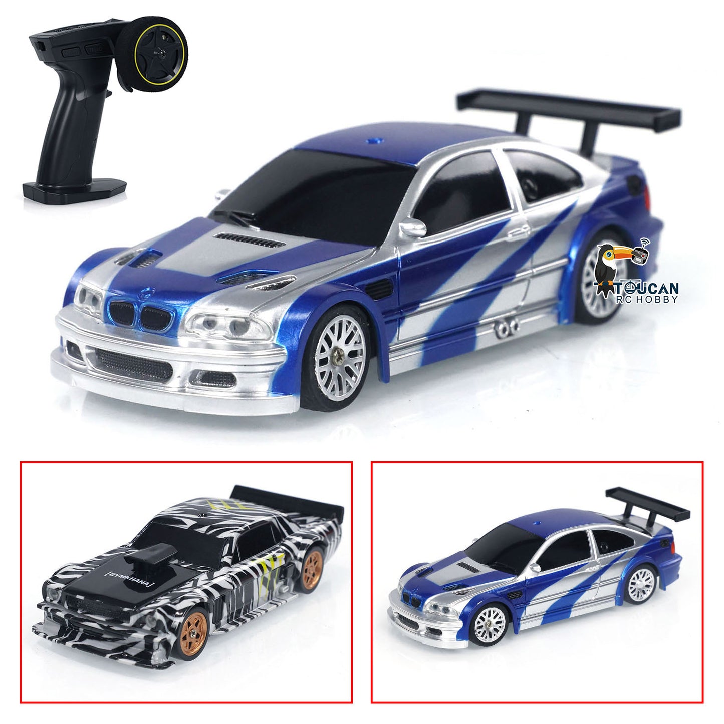 1/43 RC Drift Rennauto 4WD Ready to Go Mini Auto Spielzeug mit Gyro