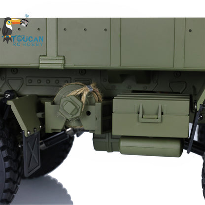 HG 1/12 RC US Military Truck Metal 8*8 Chasis Model 2.4G Radio Servo Motor P801