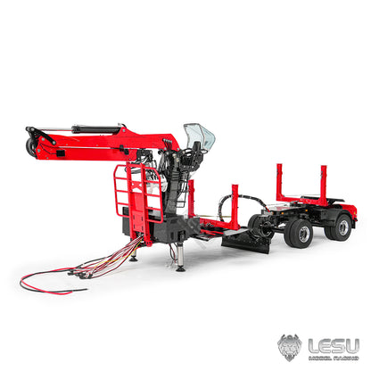 Deposit New Product Pre-order LESU 1/14 Metal Long Log Trailer RC Model