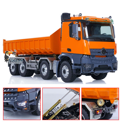 LESU 1/14 8*8 Hydraulic RC Dumper Truck Roll On/Off Tipper