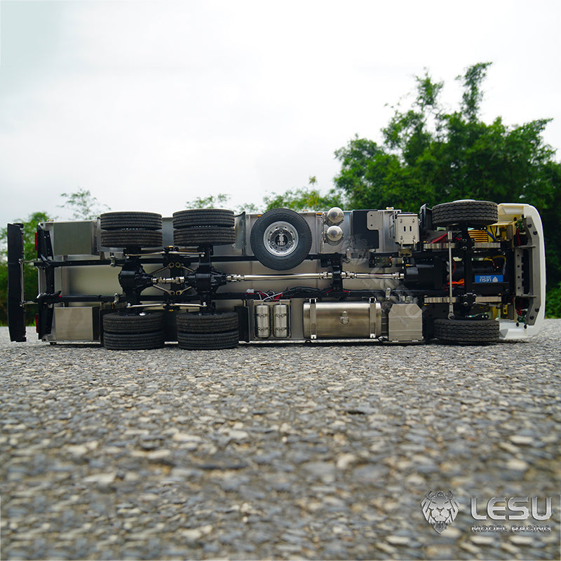 LESU 1/14 VM 6x4 RC Flatbed Truck Model Car TAMIYA Light System