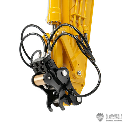 Metal Hydraulic Quick Coupler C0096 for LR956 ZX490 1/14 LESU Remote Control Hydraulic Excavator Model DIY Construction Vehicles