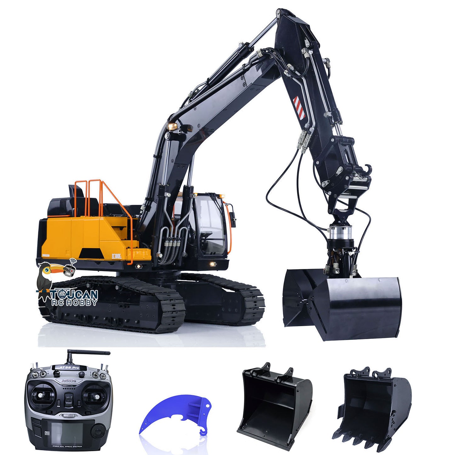 1:14 RC Hydraulic Excavator EC380 Tracked Wireless Electric Digger