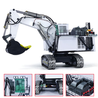 1/25 RC Hydraulic Excavator R9800 Heavy Duty Double Pump Without Radio