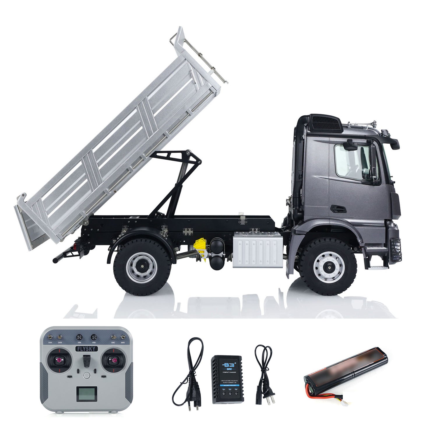 US STOCK Kabolite 4x4 1/14 RC Dumper Truck 5701 RTR Remote Control Tipper Car 2-speed