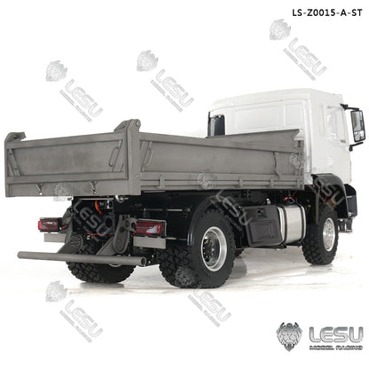 LESU 1/14 6x6 Metal TGS Dumper A/B Truck Model Light Sound Hydrualic System Motor Light Sound Opitonal Versions