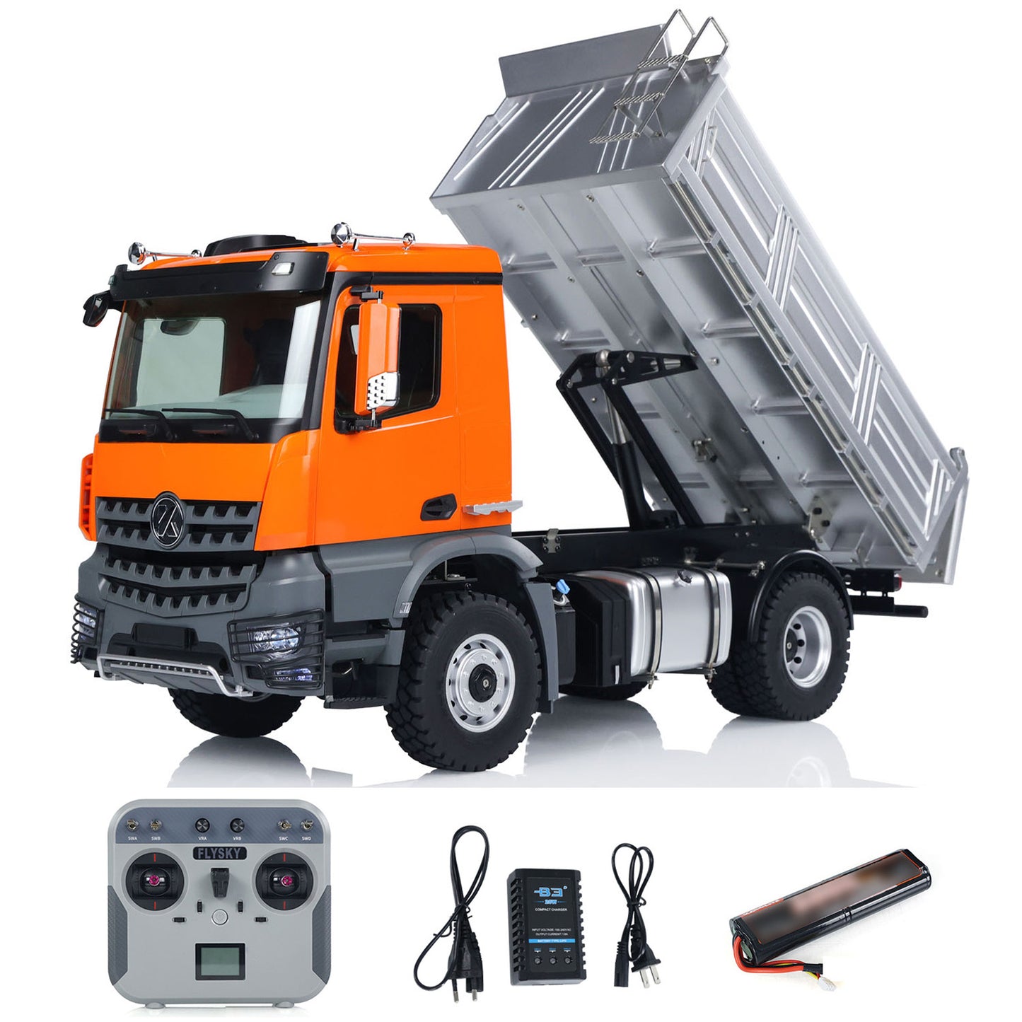 US STOCK 1/14 Kabolite 5701 RC Dump Truck 4x4 Remote Control Dumper Car Sound Light Model