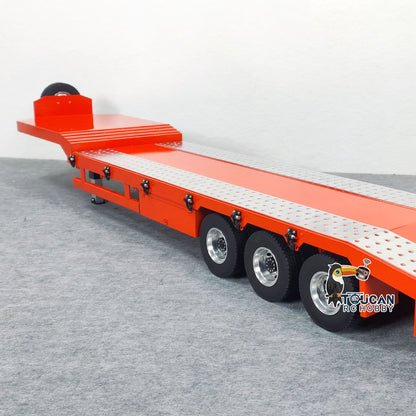 1/14 3Axles Metal Semi-Trailer for RC Tractor