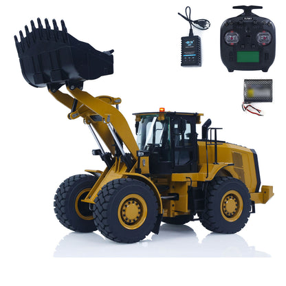 US STOCK HUINA K966 KABOLITE 2.4G 1/16 Hydraulic RC Loader Car Model 7500mAh Battery