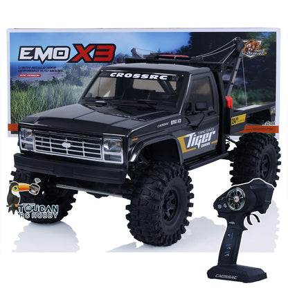 CORSSRC 4WD 1/8 EMO X3 RC Road Rescue Towing Crawler PNP