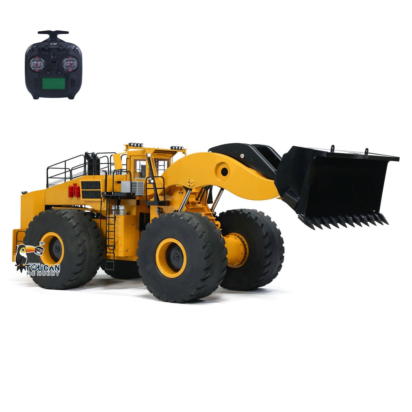 150KG 1/14 LTI L2350 RC Hydraulic Loader Sound Light System Smoke Unit