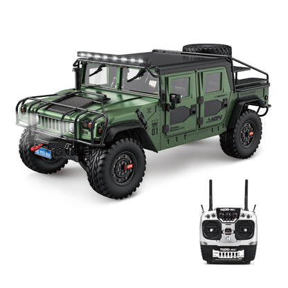 HG P415A Pro 4x4 RC Off-road Vehicle for 1:10 Hummer Pick-up Crawler Sound Light