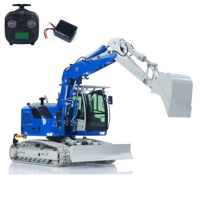1/14 RC Hydraulic Excavator 914 5-ways Valve Metal Remote Control Digger Model Construction Vehicle