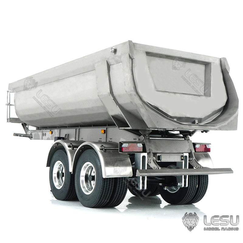 IN STOCK LESU 1/14 Unassembled Metal Hydraulic Dumper Tipper A0017