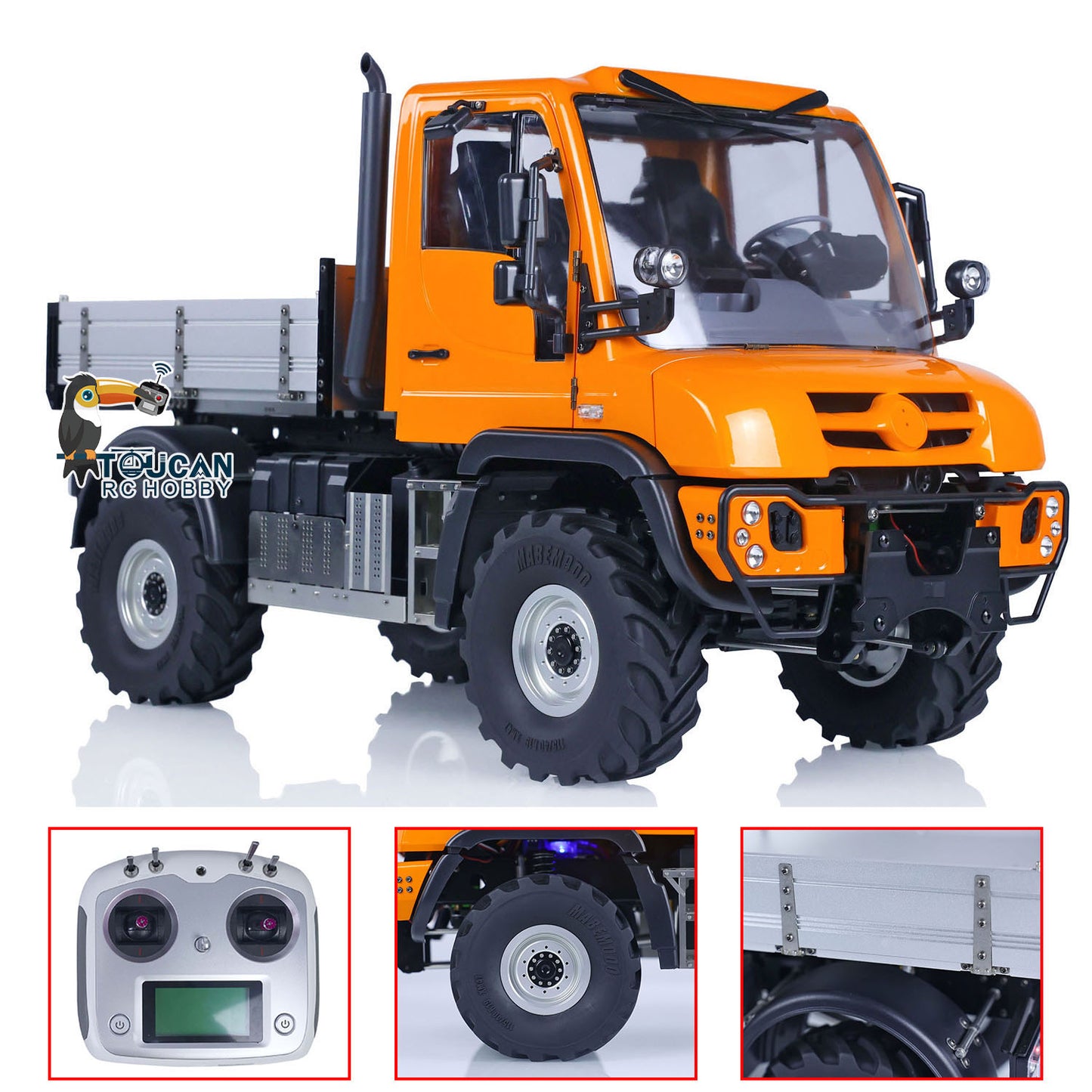 1/10 U423 4X4 Painted Assembled RC PNP Off-road Rock Crawler Car With Metal Bucket