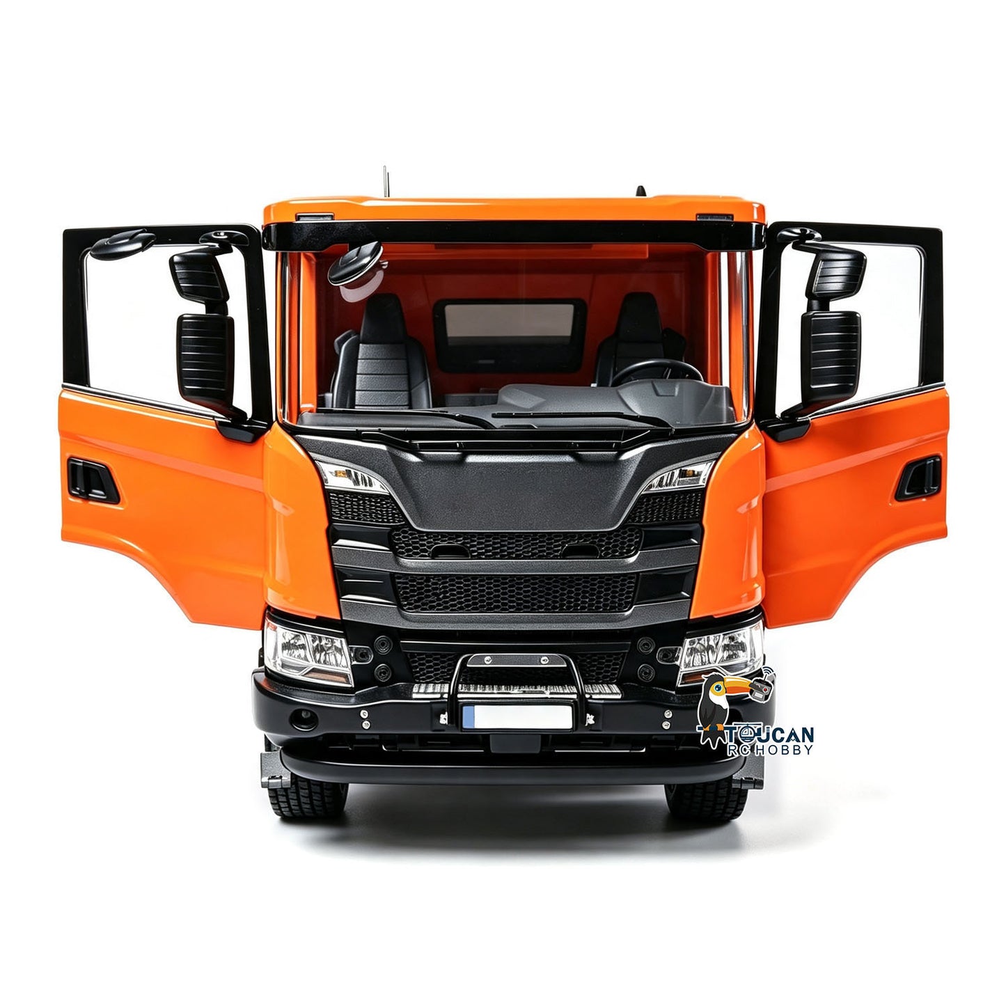 Double E 1/14 4WD Electric Lifting RC Dump Truck E022 2Speed Tipper 500G Full Metal Axle Magnetic High Roof Battery Radio Light