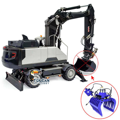 Hydraulic 1/14 EC380 Wheeled RC Engineering RC Excavator