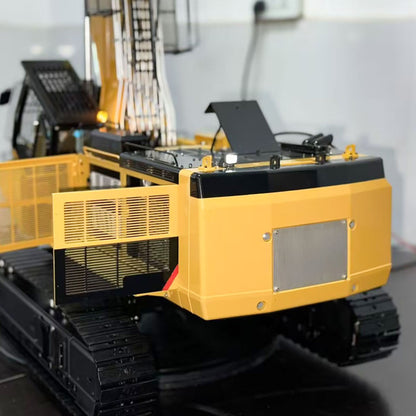 TOUCAN RC HOBBY 1/14 Metal Remote Control Hydraulic Tracked Excavator 385CF RC Digger Brushless Motor Light System Flysky PL18EV LITE Radio