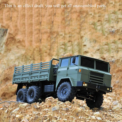 CROSSRC 6*6 1/12 XC6-F RC Military Off Road Truck KIT