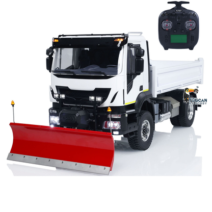 4x4 Metal 1/14 RC Hydraulic Dumper Truck / Snow Blade / Spot Light