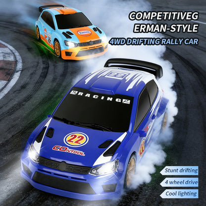 JJRC Q233 1/24 Transformable 4*4 Remote Control Drifting Car RC Rally Vehicle Motor ESC Servo Light Effect No Sounds RTR