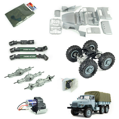 CROSSRC 1/12 UC6 6*6 RC Militär Geländewagen KIT