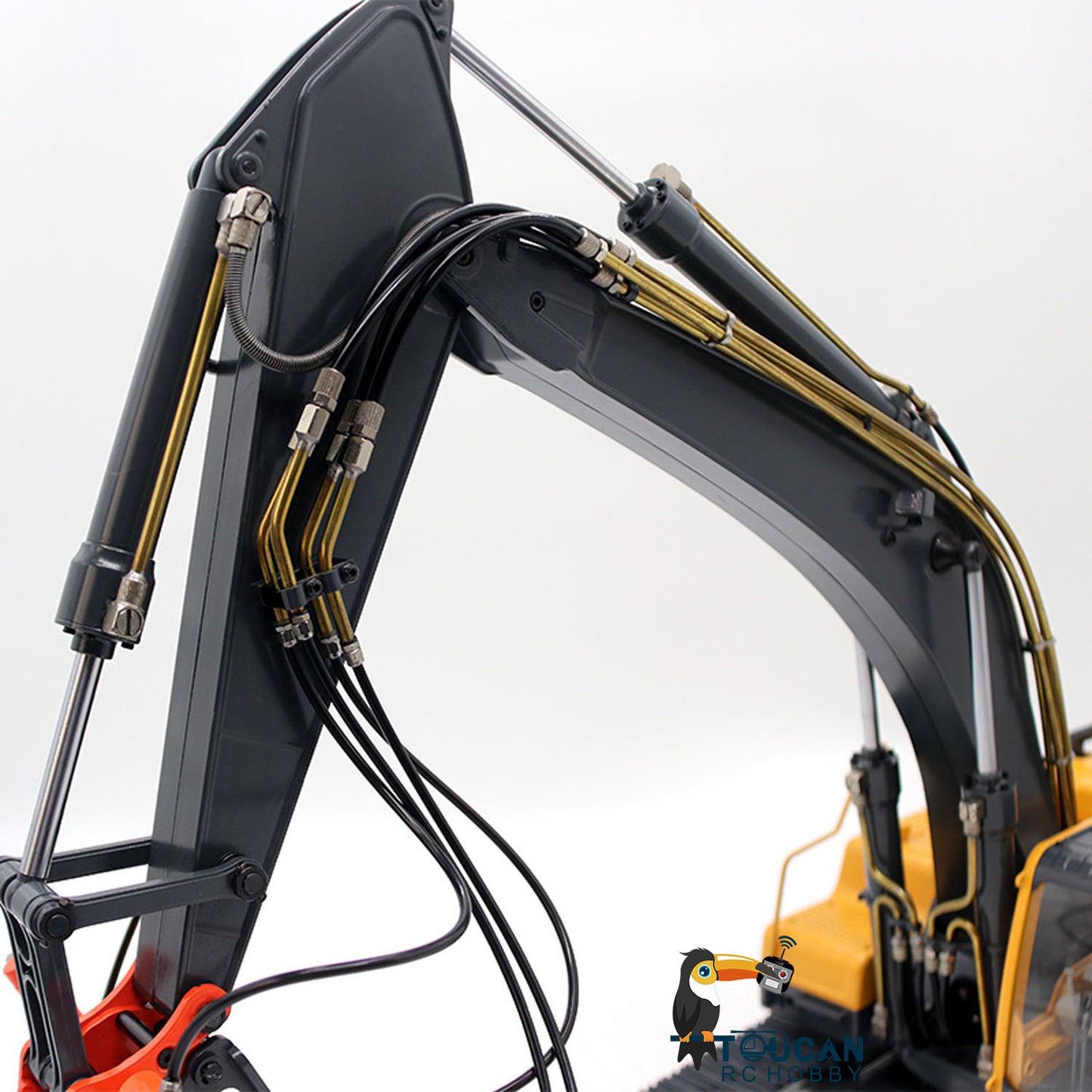 1/14 RC Hydraulic Excavator EC360 JDM V2 Upgrade Digger with Sound Light Module