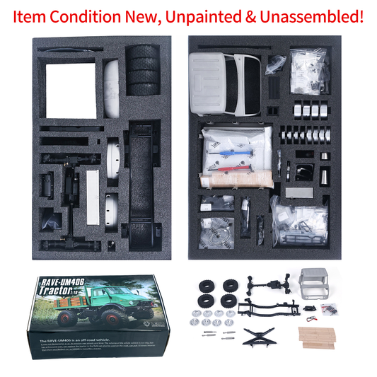 LESU 1/10 4x4 UM406 RC Off-Road Crawler Car Z001