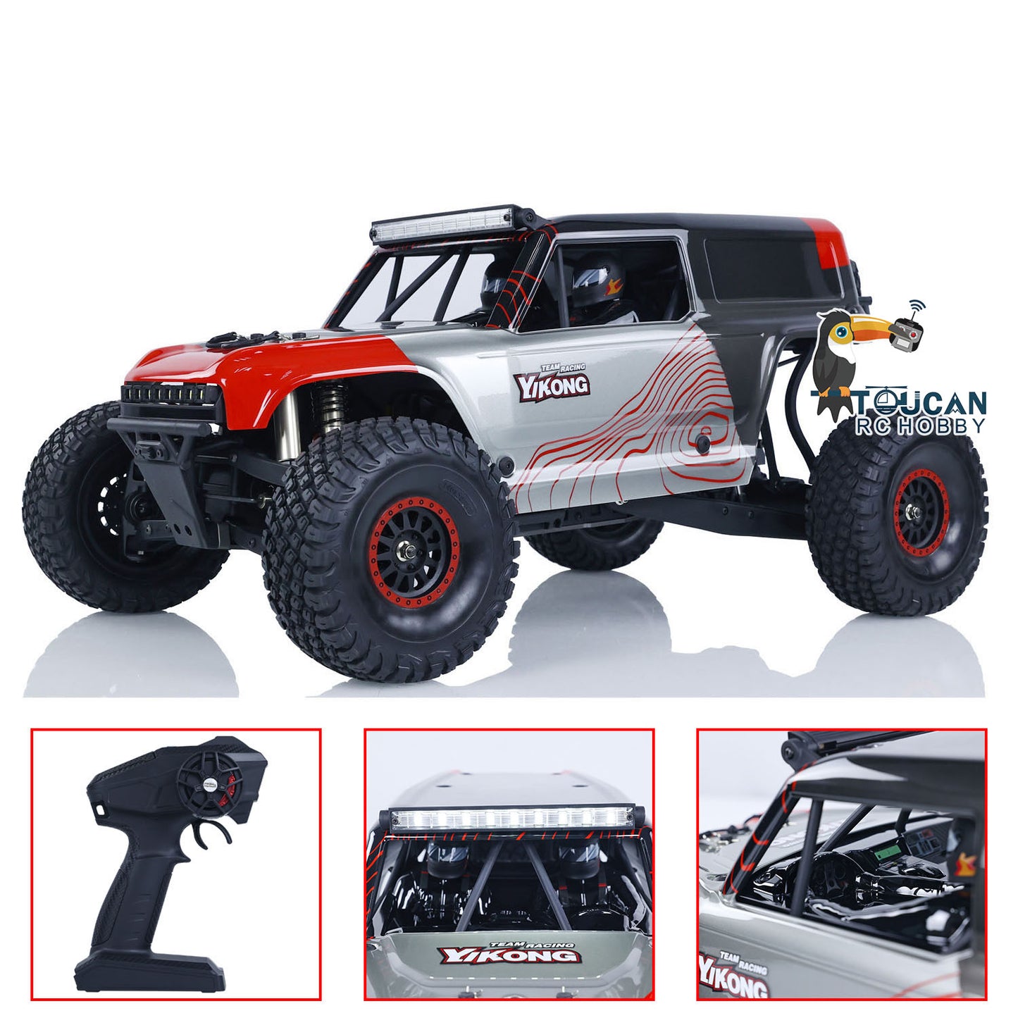 YIKONG YK4073 TB7 4X4 1/7 RC Off-road 4WD RC Car