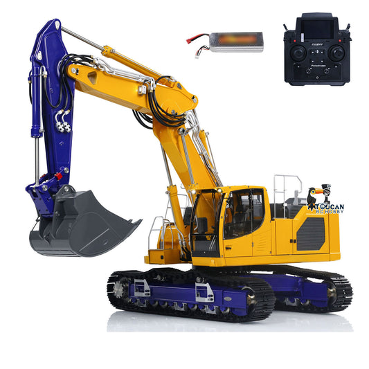 1/14 LESU RC Hydraulic Diggers LR945 3 Arms RTR Remote Control Excavator Model