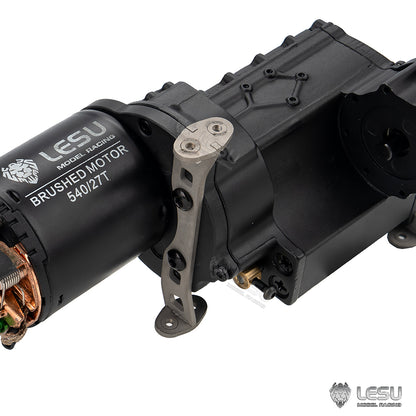 Moteur de boîte de vitesses à 2 vitesses pour voiture tout-terrain LESU 4X4 1/10 RC RAVE-UM406