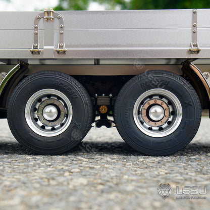 LESU 1/14 VM 6x4 RC Flatbed Truck Model Car TAMIYA Light System