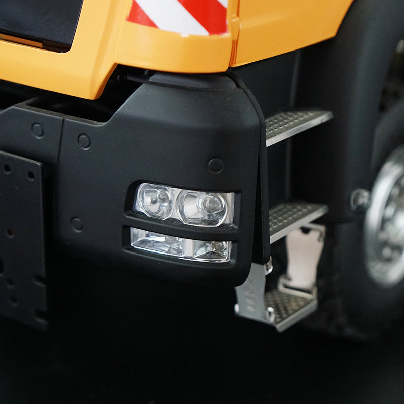 LESU 1/14 6x6 Metal TGS Dumper A/B Truck Model Light Sound Hydrualic System Motor Light Sound Opitonal Versions