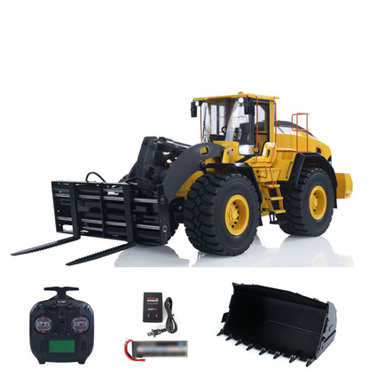 Fast Shipping MTRC 1/14 RC Hydraulic Loader E260L RTR Model Metal Radio Control Heavy Machine Car Construction Vehicles ST8 Radio Battery
