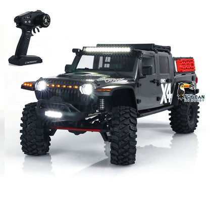 US STOCK CORSSRC 1/8 RC 4WD EMO X4 Off-road Vehicle 4x4 Radio Control Crawler Lights