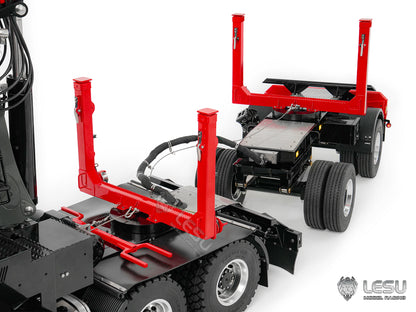 Deposit New Product Pre-order LESU 1/14 Metal RC Logging Truck Hydraulic Crane Tractor Lorry