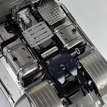 RTR 1/14 4x4 Radio Control Tractor Truck SC 770S for TAMIYA Axle Locks 2Speed Hobbywing 1060 ESC Metal Chassis Lorry Vehicle