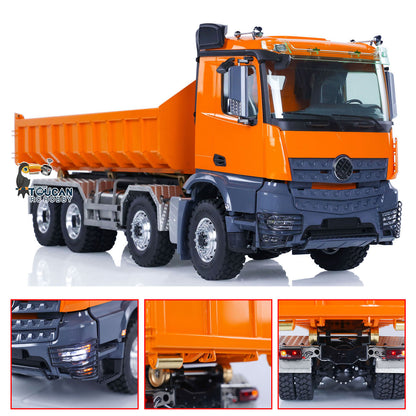 LESU 1/14 8*8 Hydraulische RC Dumper Lkw Roll Auf/Off Kipper