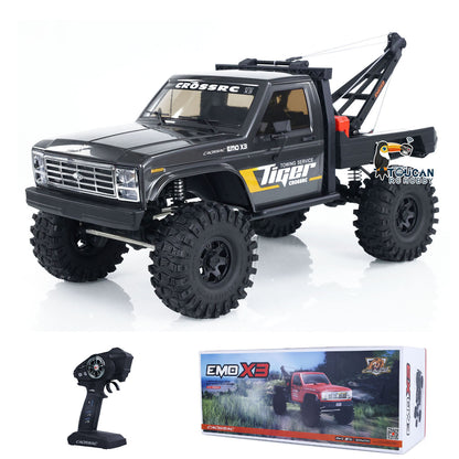 US STOCK CORSSRC EMO X3 4WD 1/8 RC Rescue Towing Car  4x4 Remote Control Crawler Cars