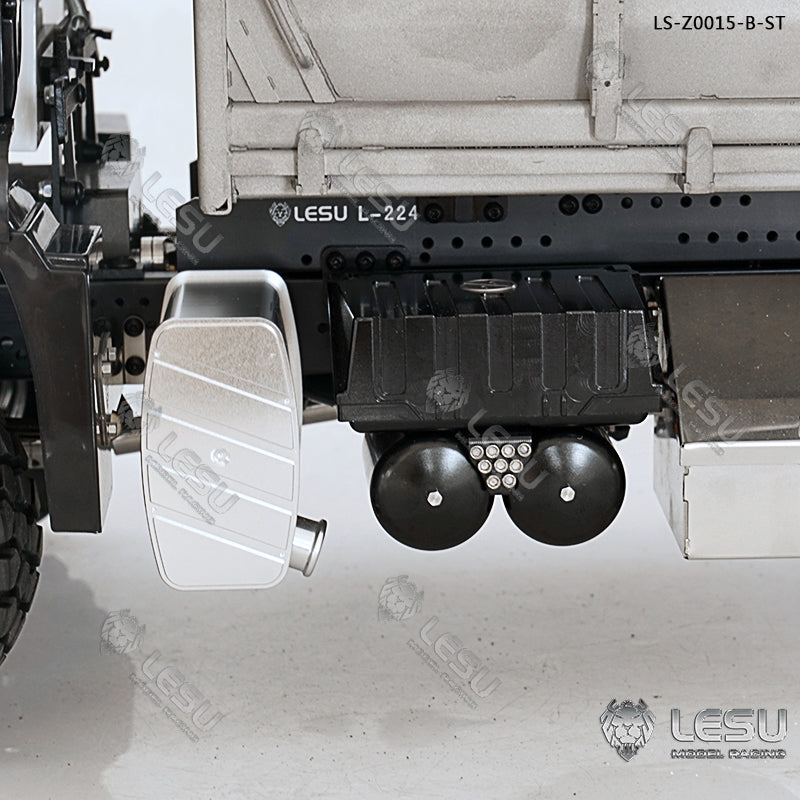 LESU 1/14 6x6 Metal TGS Dumper A/B Truck Model Light Sound Hydrualic System Motor Light Sound Opitonal Versions